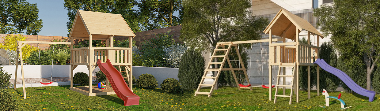 Spielturm aus Holz Spielturm aus Holz