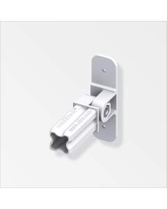 Alfer Connecteur à bride avec articulation PVC 23,5 mm