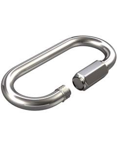 Doerner + Helmer Notglied mit Schraube 2er-Set Edelstahl 32 mm