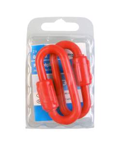 Doerner + Helmer Notglied mit Schraube 2er-Set Polyethylen Rot