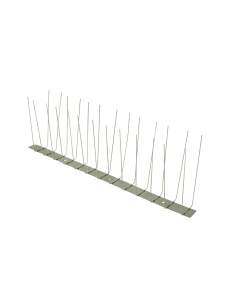 Marley Edelstahl-Taubenschutz (V2A), 2-reihig, Gesimstiefe 65mm, Drahtstärke 1,2 mm