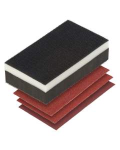 Wolfcraft Handschleifpapier Handschleifer-Set