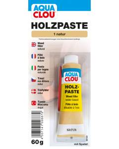Clou AQUA CLOU Holzpaste Nr.1 Natur Naturbelassen 60 g