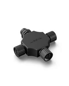 Steinel Kreuzverbinder 24V, schwarz schwarz