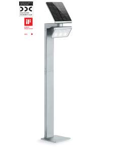 Steinel Solarleuchte XSolar GL-S - SI Silber 150 lm