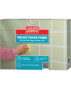 Lugato Weisse Fugen-Farbe 6x14.5x10.5 cm Weiss