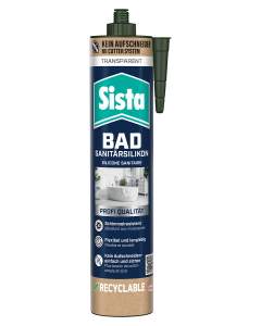 Sista Silikondichtmasse Sanitär und Bad 280 ml