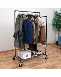 Tatkraft Kleiderständer Pantera Metall schwarz