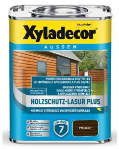 Xyladecor Holzschutz-Lasur Plus Palisander Seidenmatt 