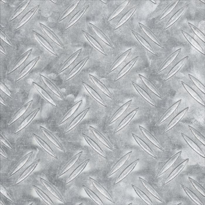 Alfer Riffelblech Aluminium blank 500x250 mm