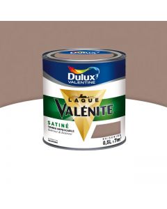 Dulux-Valentine Laque Valénite Satin Eisbraun Eisbraun 0.5 l