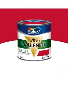 Dulux-Valentine Laque Valénite Satin Madrasrot Madrasrot 0.5 l
