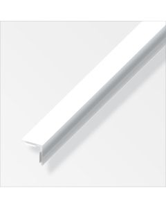 Alfer Winkelprofil PVC Weiss glänzend 1000 mm