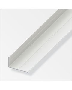 Alfer Winkelprofil ungleichschenklig PVC Weiss 1000 mm