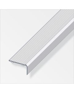 Alfer Treppenprofil Aluminium eloxiert, klebend