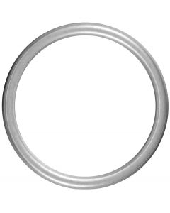Doerner + Helmer Ringe 2er-Set rund Stahl galvanisch verzinkt 25 mm