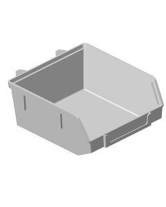 Element-System Minibox Kunststoff Weiss