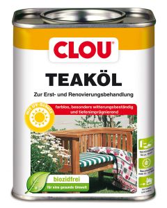Clou Clou Teaköl Farblos 750 ml