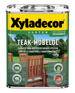 Xyladecor Teak-Möbelöl Farblos Seidenglänzend 750 ml