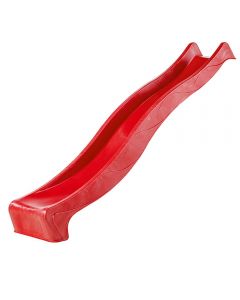 Akubi Wellenrutsche 3m Kunststoff rot