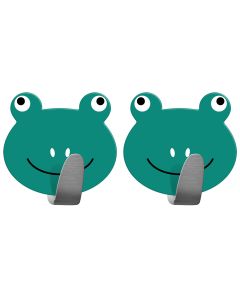 Tatkraft Wandklebehaken Frogs grün