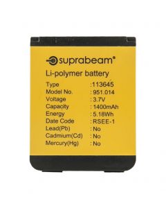 Suprabeam Akku-Batterie Lithium Polymer 1400 mAh für V3air rechargeable