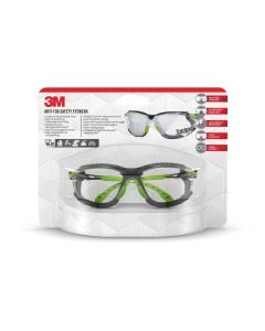 3M Schutzbrille Solus 1000S1CGC1 Bügel grün / schwarz, Glas klar