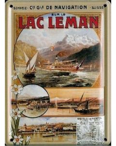 Puag Lac Leman 8 x 11 cm Miniaturschild inkl. Magnet