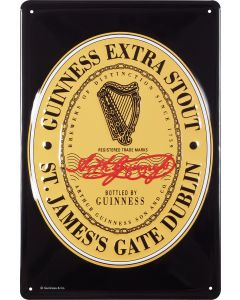 Puag Guinness 30 x 20 cm Werbeschild