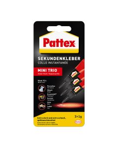 Pattex Sekundenkleber MiniTrio 3 g