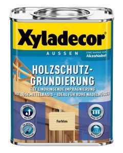 Xyladecor Holzschutz-Grundierung Farblos auf Lösemittelbasis
