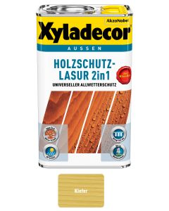 Xyladecor Holzschutz-Lasur 2 in 1 Kiefer Matt