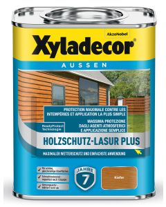 Xyladecor Holzschutz-Lasur Plus Kiefer Seidenmatt